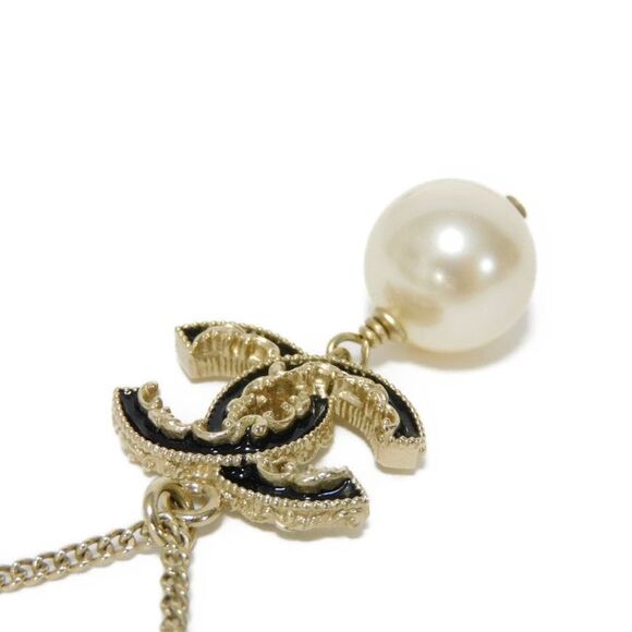Chanel Swing Pearl Coco Mark Necklace A61444 - Picture 4 of 6